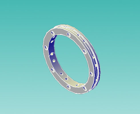 H240 Bagian Kotak Bantalan TlT Axial Fan Shrink Ring 500*60mm Abrasi Proof